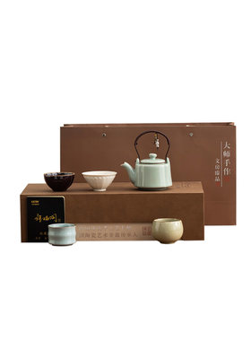 五大名窑 | 一壶四杯·德化瓷韵 「高端茶具商务礼盒」送礼送长辈
