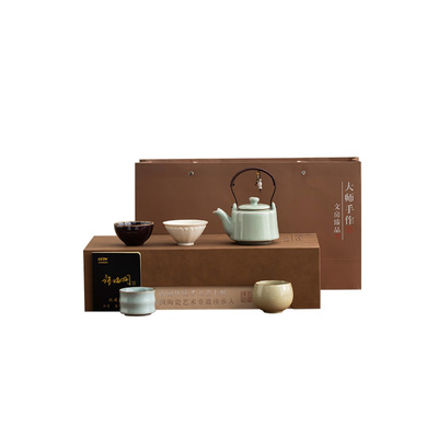 五大名窑 | 一壶四杯·德化瓷韵 「高端茶具商务礼盒」