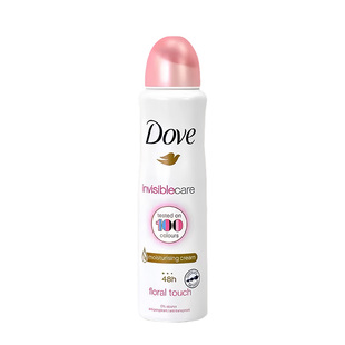Dove/多芬女士止汗喷雾清爽去汗花香夏季持久香体喷雾液清新250ml