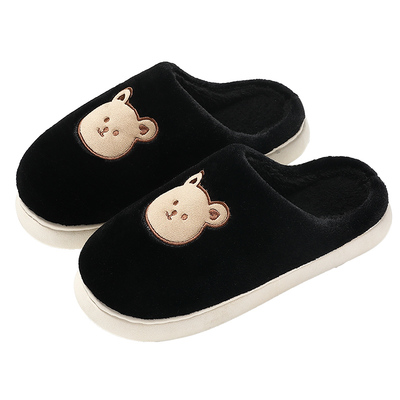 小熊棉拖鞋男士冬季保暖2025新款
