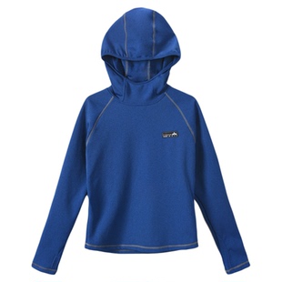 户外抓绒衣女春秋加绒保暖修身连帽野营衫徒步登山运动服薄绒卫衣