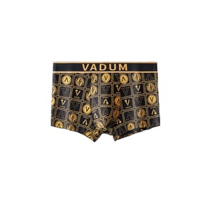 VADUM品牌奢华莫代尔男士内裤抗菌内档磁石平角裤四角裤头礼盒装