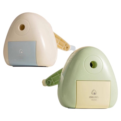 得力手摇卷笔器耐用儿童小学生