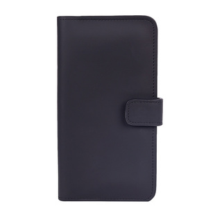 疯马牛皮复古手机包男士超薄真皮手机收纳包长款多卡位手机保护袋