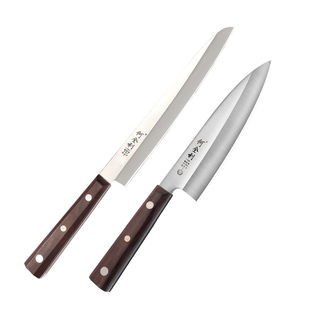 何全利专业刺身刀套装鱼生专用刀三文鱼刀切鱼片刀日式柳刃刀全套