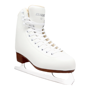 BAUD佰德 V2真皮花样冰刀鞋 俱乐部冰场推荐滑冰鞋男女真冰鞋儿童