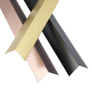 铝合金收边条l型瓷砖收口条阳角包边条金属装饰条直角墙角护角条