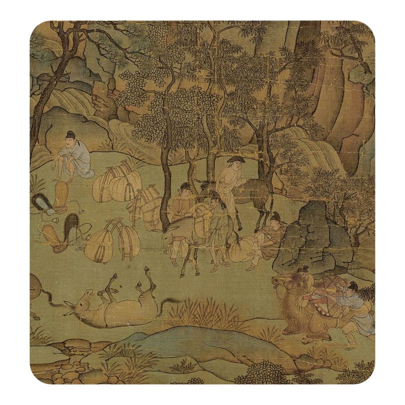 李昭道《明皇幸蜀图》高清复制品