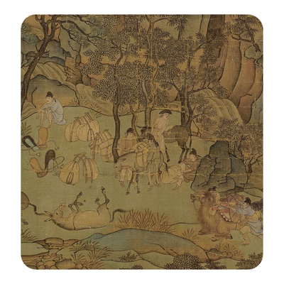 李昭道《明皇幸蜀图》高清复制品