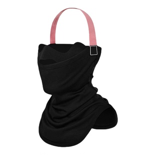 冬季滑雪面罩女保暖透气防风防寒口罩鼻部防滑多形式分区保暖面罩