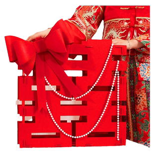 超大立体喜字落地摆件结婚客厅装饰婚礼婚房拍照道具订婚布置场景