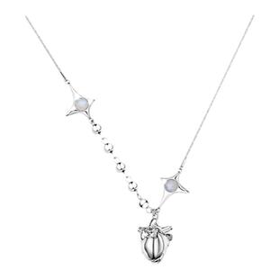 babama联名CIGA Design机械心脏四芒星情侣项链嘻哈男潮配饰高级