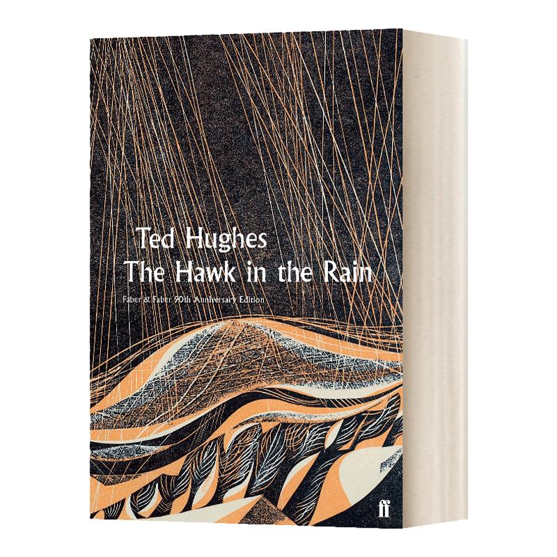 泰德休斯 雨中的鹰 英文原版 The Hawk in the Rain 费伯90周年诗集系列 外国诗歌 费伯诗歌 Ted Hughes 进口英语书籍