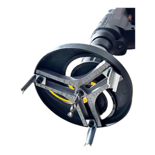 可调节木工开孔器45-130mm多功能筒灯开孔木板石膏板塑料铝板打孔