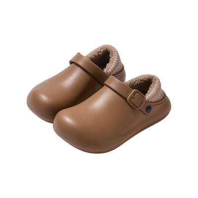 包跟防水棉拖鞋女秋冬季2025新款