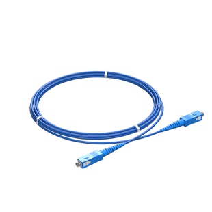 铠装跳线防鼠尾纤跳纤LC转SC-LC-FC-ST单模单芯双芯光纤线加铠抗拉防水光缆多模双芯光纤3m5米10米30米