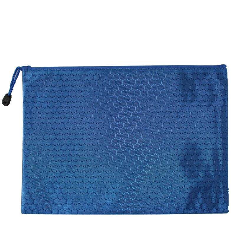 定制A4足球纹拉链袋防水文件袋帆布办公资料袋档案袋文件袋文具袋