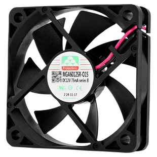 MGA6012SR-O15永立6015静音12V 0.075A机箱电源服务器滚珠风扇6CM