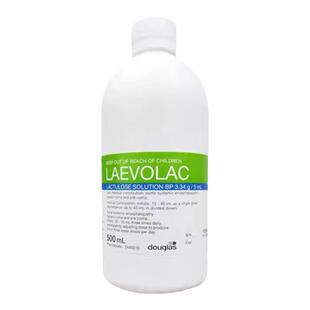 新西兰药房500毫升乳果糖糖浆经济大瓶装便秘肝脑病排毒27年6月