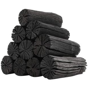 果木炭烧烤碳无烟家用碳烤炉专用纯木炭围炉煮茶正宗荔枝原木炭块