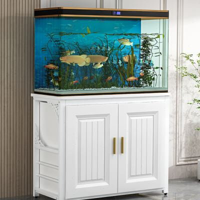鱼缸柜鱼缸底柜家用客厅中小型水族箱架子鱼缸架龟缸架子鱼缸底座