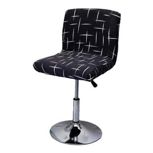 弹力万能矮背椅子套罩幼儿园学生课桌办公室会议高脚小板凳酒吧台