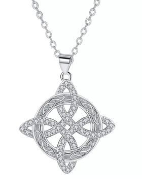 欧美风几何不规则凯尔特首饰时尚个性轻奢小众感项链女饰品锁骨链