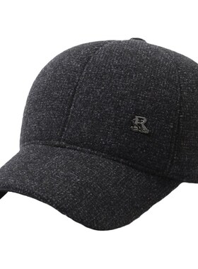 帽子男冬季保暖棒球帽加绒加厚
