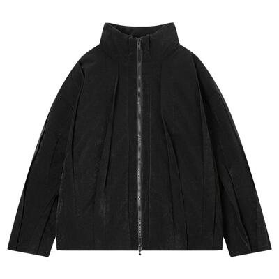 商场同款流石男装立领短款羽绒服