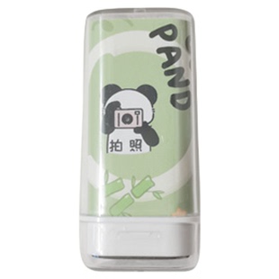 手账印章日常熊猫简约旅游支出运动阅读可爱图标生活打卡记录图章