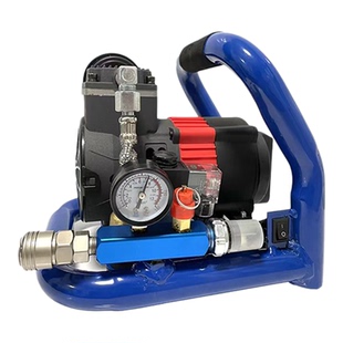 适用于东成锂电空压机迷你小型便携式打气泵无油空气压缩机气钉枪