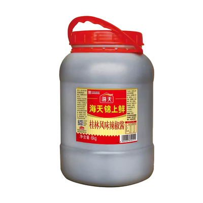 海天锦上鲜桂林风味辣椒酱6kg