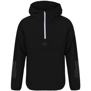 Adidas/阿迪达斯当季新款时尚男款运动宽松针织连帽卫衣 EH3779