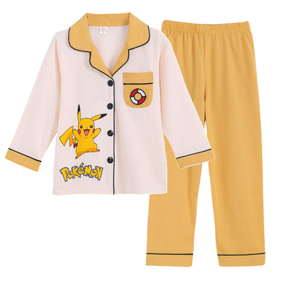 奥特曼睡衣儿童纯棉翻领可爱超萌