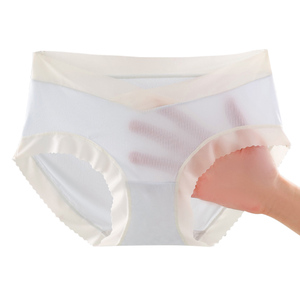 孕妇内裤低腰无痕纯棉裆孕早期中晚期孕晚期怀孕期专用三角裤薄款