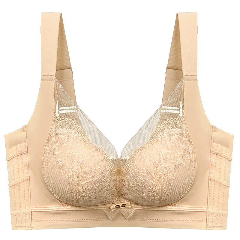 思晴调整型收副乳内衣女小胸聚拢防下垂厚1.5cm文胸品牌胸罩正品