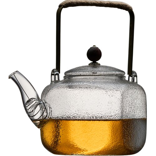 田代 耐热家用提梁玻璃茶壶烧水壶泡茶带过滤电陶炉煮茶器煮茶壶