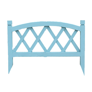 防腐木花园栅栏庭院小篱笆户外白色插地围栏农村菜园室外草坪护栏