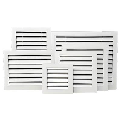 铝合金百叶窗防雨百叶暖气罩格栅