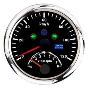 gps速度表转速表改装汽车摩托车表二合一高精度仪器仪表12V24V