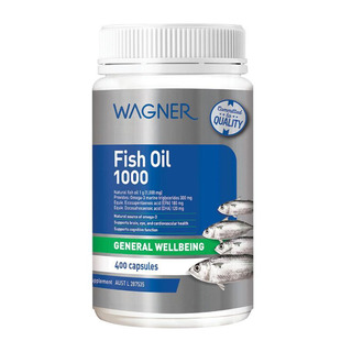 澳洲直邮 Wagner 瓦格纳欧米茄3深海鱼油胶囊 400粒 Fish Oil
