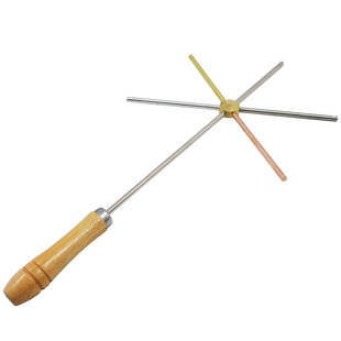 热传导演示器铜铁铝导热比较装置初中学物理教学实验仪器材教具