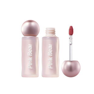 pinkbear皮可熊固体唇蜜水精华口红镜面唇釉光S05滋润S01显白S02
