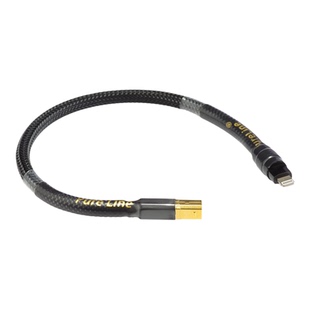 Canare佳耐美苹果手机otg解码器dac数据连接线lightning转USB-B方