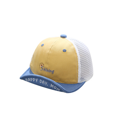 薄款透气小孩韩版儿童帽子