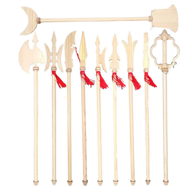 三国兵器赵云玩具红缨枪三尖两刃