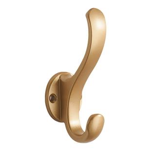 单个挂钩墙壁壁挂进门鞋柜衣柜免打孔固定金属衣服衣帽挂衣钩玄关