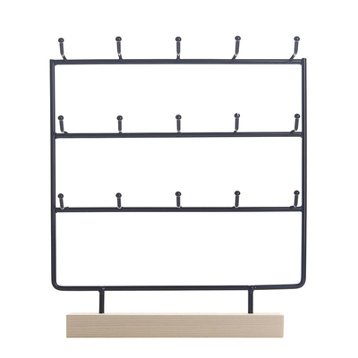 挂耳饰卡纸15位挂钩饰品陈列架