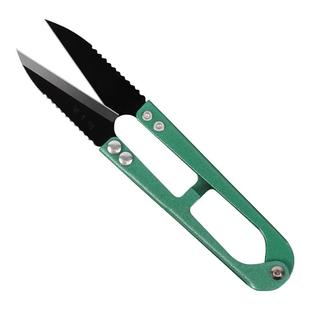 张小泉小纱剪修剪线头小剪刀十字绣U型剪SK5高碳钢大号弹簧纱剪刀