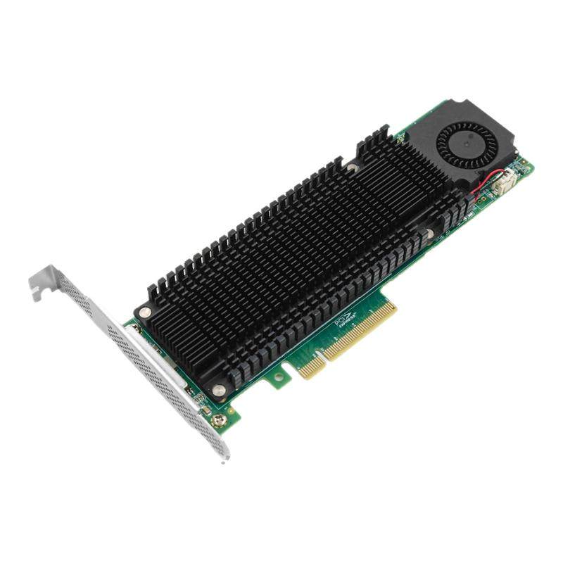 Linkreal pcie3.0 x8转2口M.2 NVMe阵列卡raid0.1 88NR2241B0主控